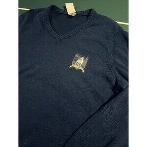 RARE Ted Lasso V-Neck Knit Sweater XL  AFC Richmond Patch Official TV Series